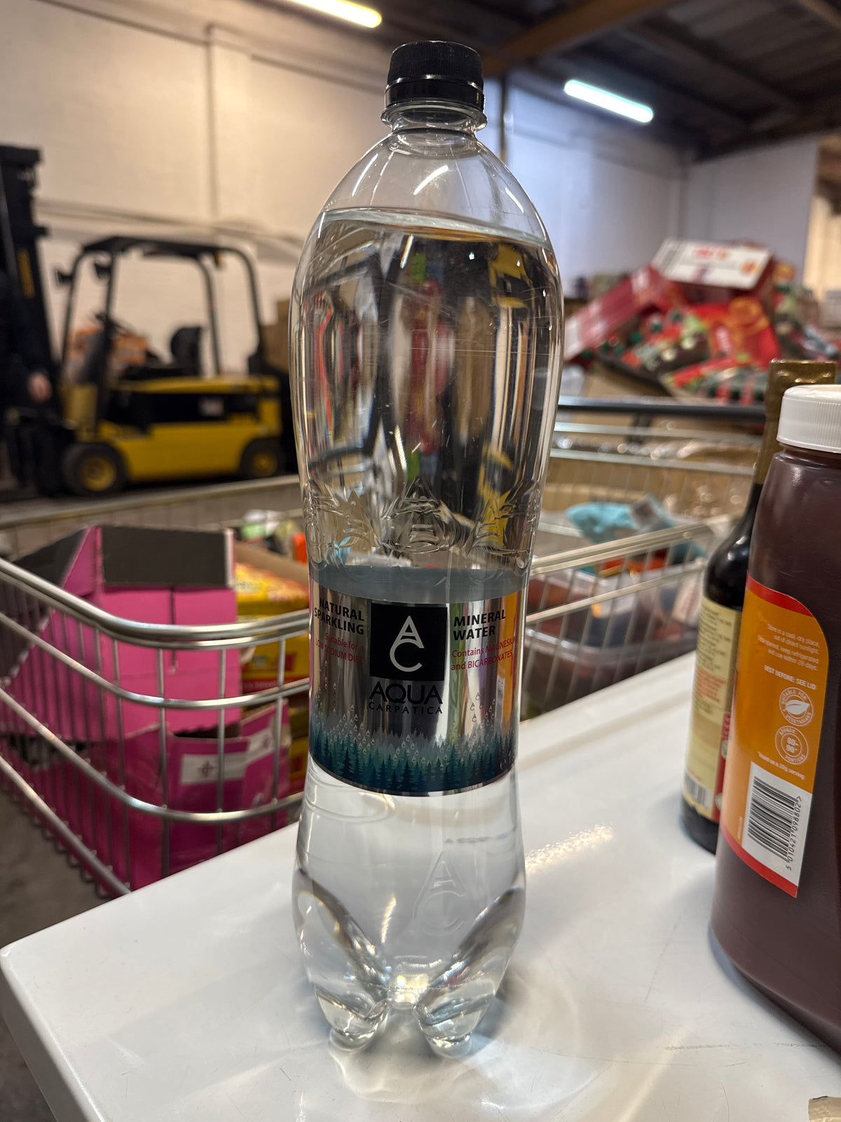 Aqua Carpatica Natural Sparkling Mineral Water 1.5L