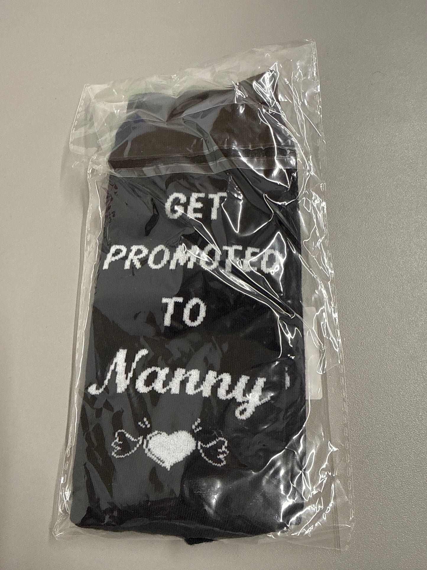 Get promoted to nanny socks