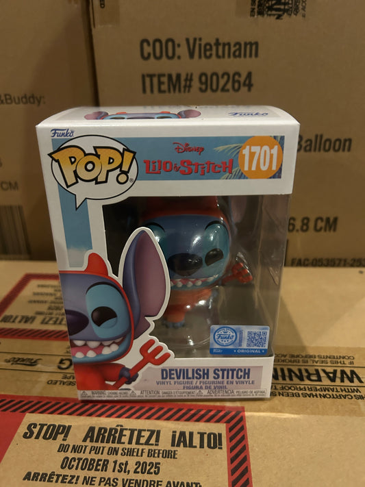 Devilish stitch Funko