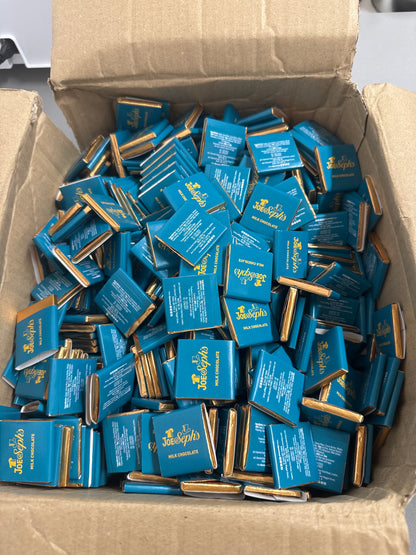 Box of Joe & Sephs Milk Chocolates