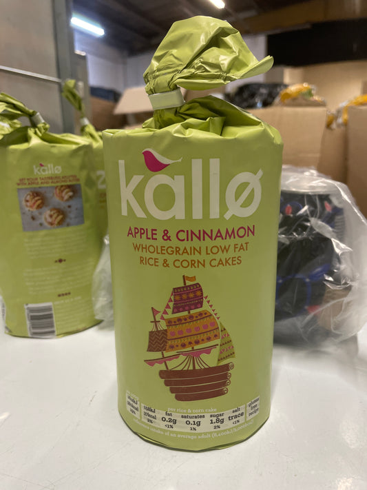 Kallo Apple & Cinnamon Rice & Corn Cakes