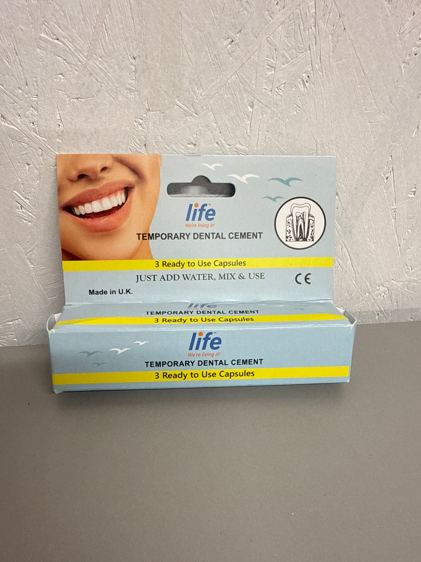 Life - Temporary Dental Cement (3 Capsules)