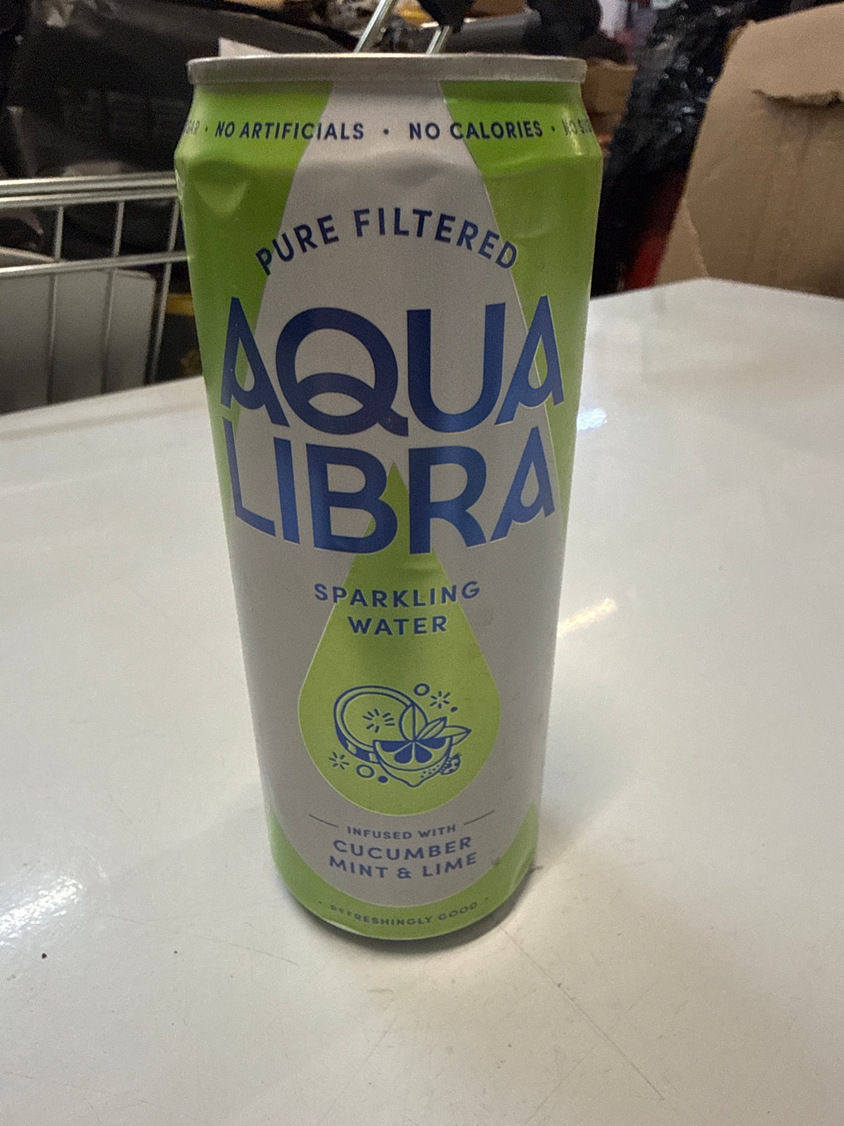 Aqua Libra Cucumber, Mint & Lime Sparkling Water