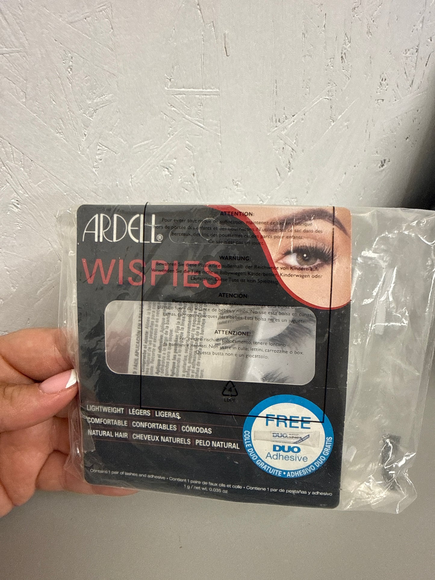 Ardell Wispies Lashes Black - With Duo Glue