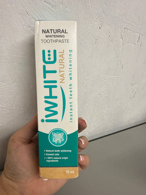 iWhite Natural Whitening Toothpaste 75ml