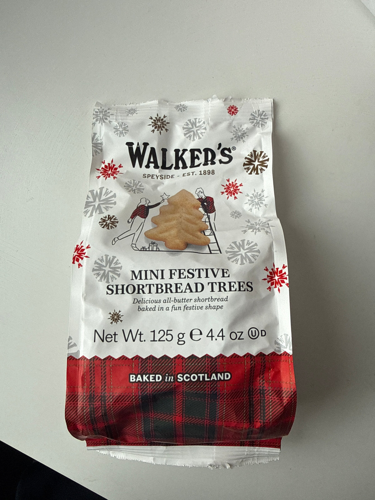 Walkers - Mini Festive Shortbread Trees