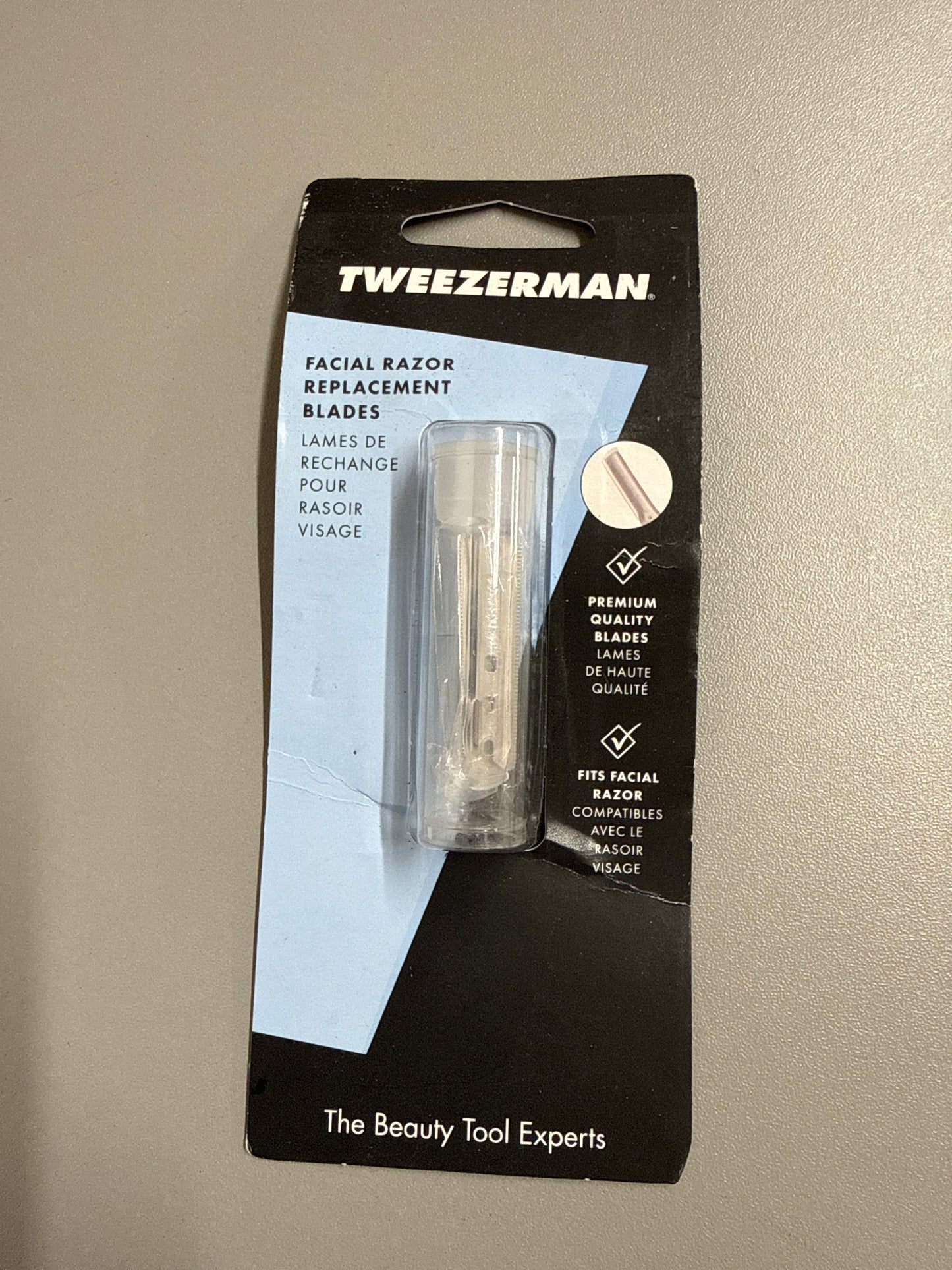 Tweezerman Facial Razor Replacement Blades