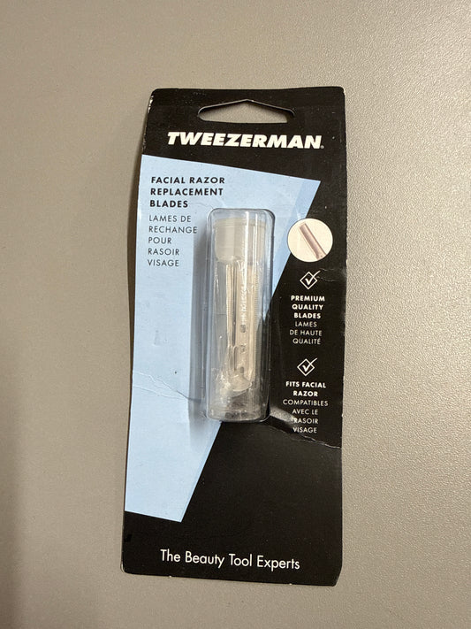 Tweezerman Facial Razor Replacement Blades