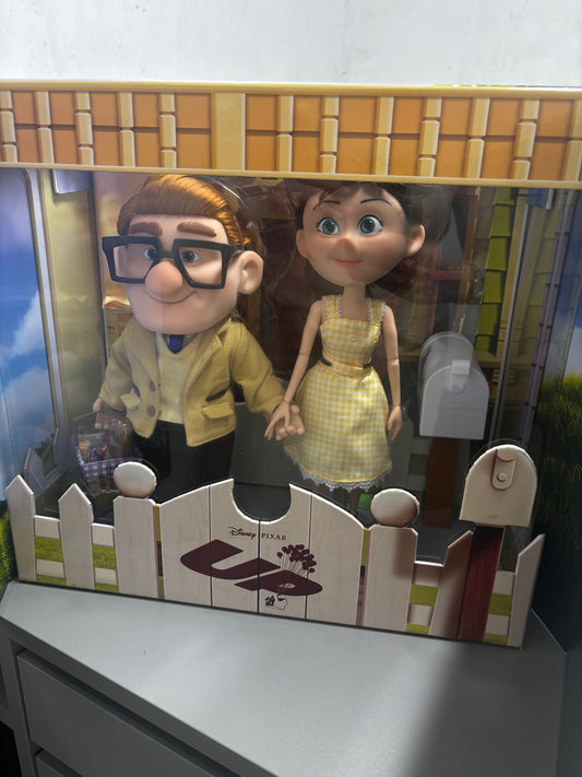 Ellie and Carl Disney Store Just Released Limited Edition Dolls