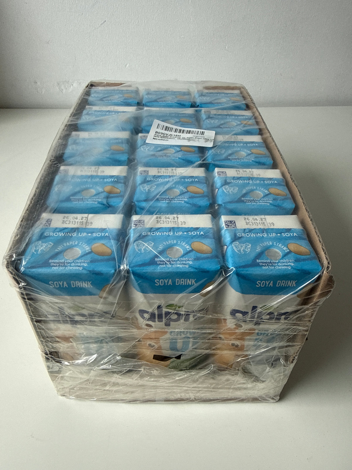Alpro Soya Growing Up Milk Cartons - 1-3+ Years (15x250ml)