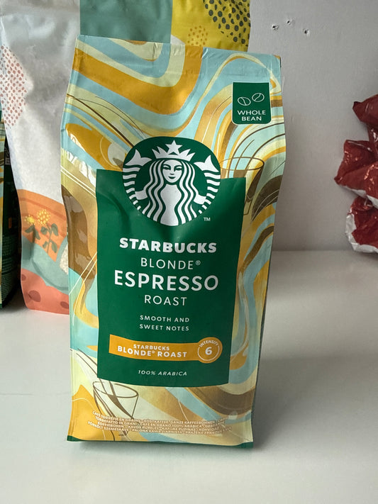 Starbucks - Blonde espresso roast whole beans 450g