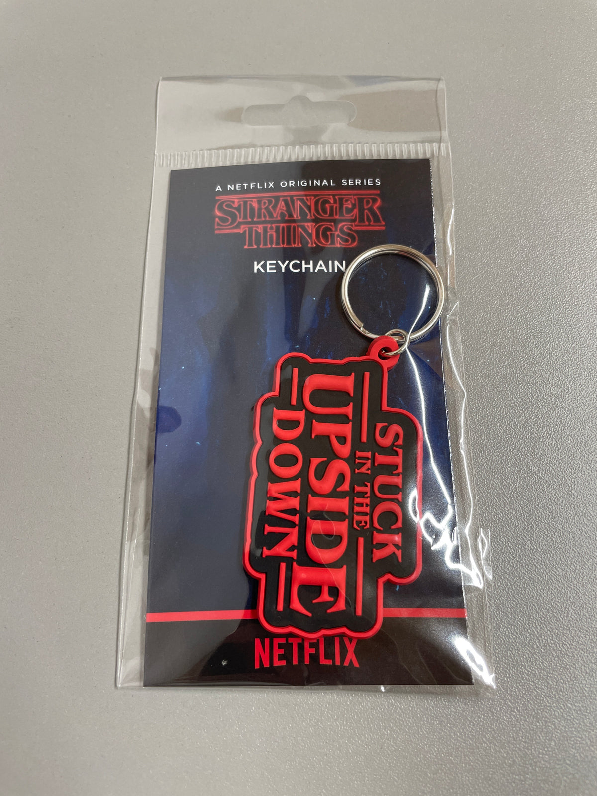 Stranger Things Keyring - Stuck In The Upside Down