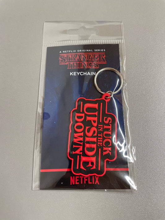 Stranger Things Keyring - Stuck In The Upside Down