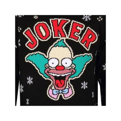 Disney Store Joker Festive Jumper For Adults, The Simpsons (SMALL)