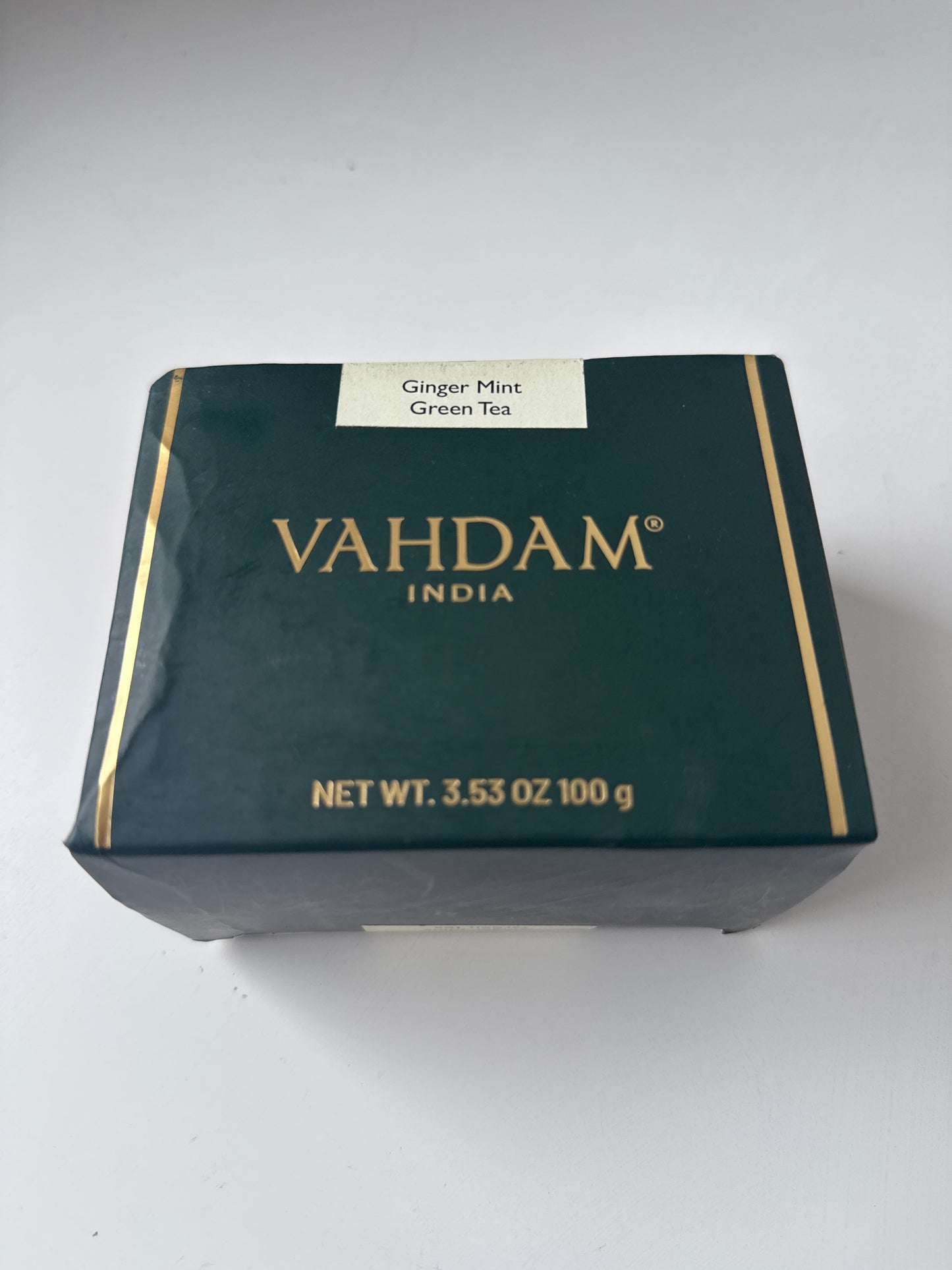 Vahdam India - Ginger Mint Green Tea