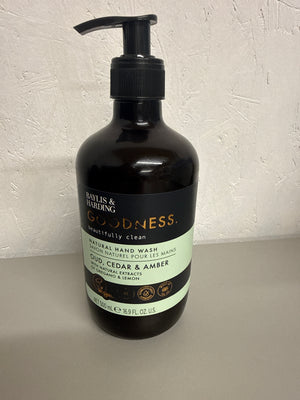 Baylis & Harding Goodness Oud Cedar & Amber Hand Wash 500ml