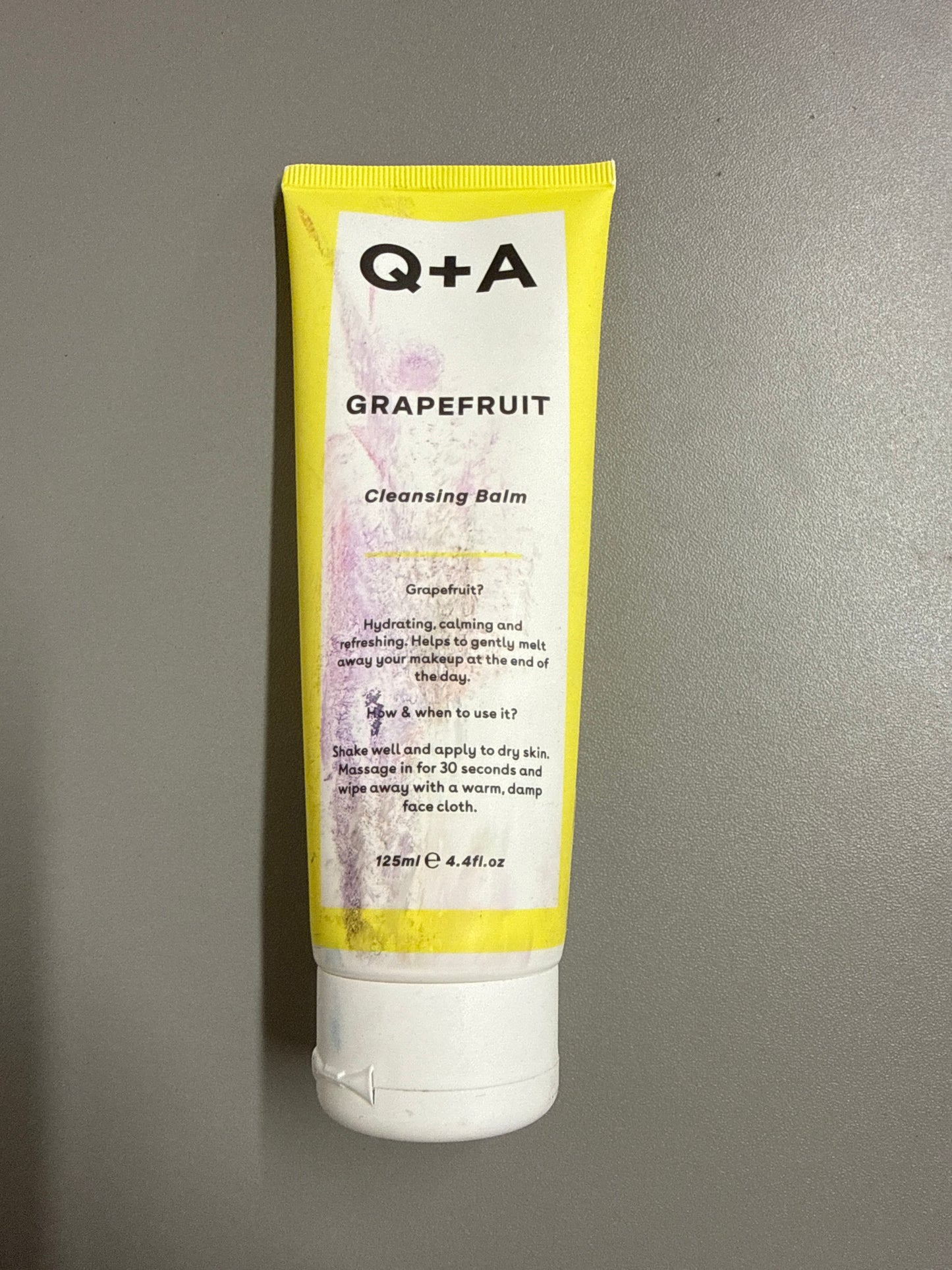 Q+A Grapefruit Cleansing Balm 125ml