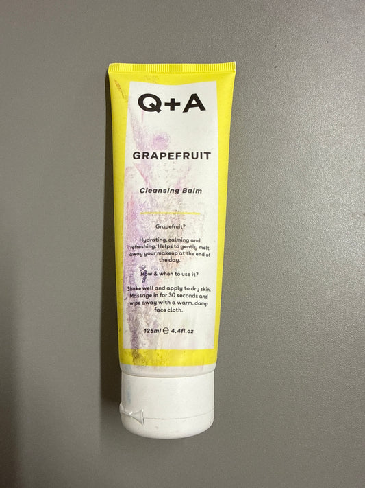 Q+A Grapefruit Cleansing Balm 125ml