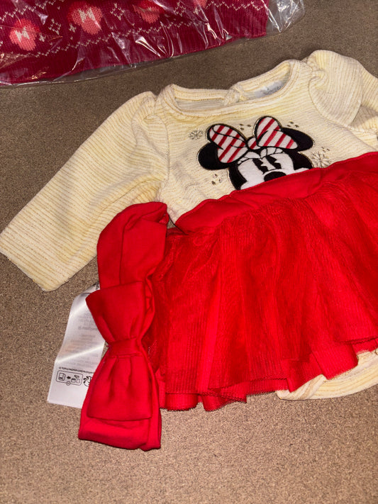 Disney Store Baby Dress & Headband