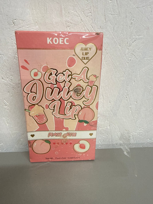 KOEC Juicy Lip Duo - Peach Juice