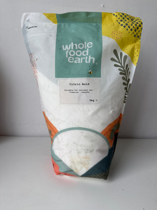 Whole food earth - Citric acid 3KG
