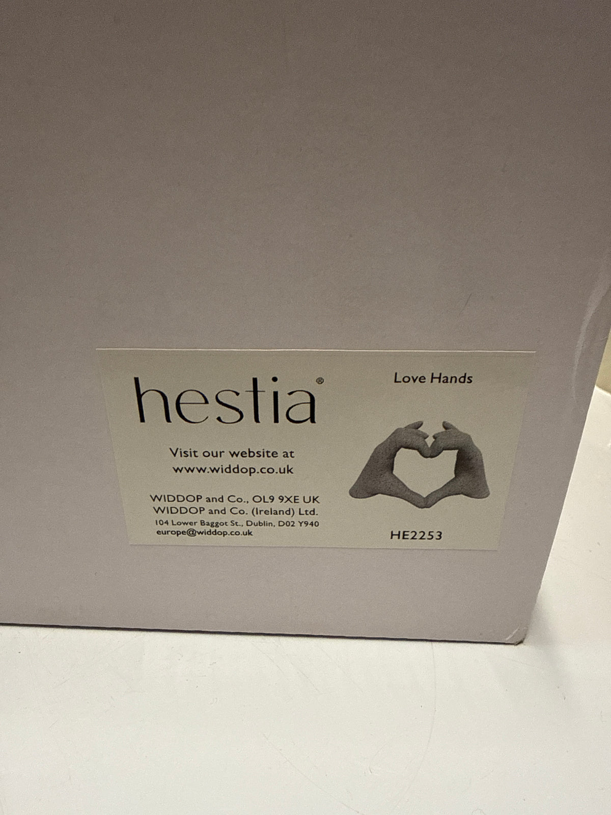 Hestia Love Hands Ornament