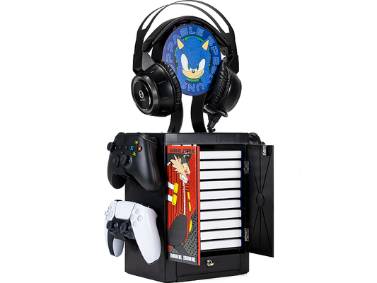 Numskull Official Sonic the Hedgehog Gaming Locker & Storage Stand