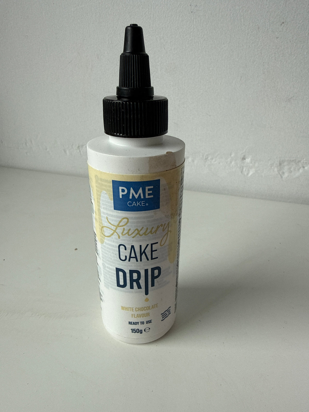 PME - Luxury cake drip - White chocolate flavour