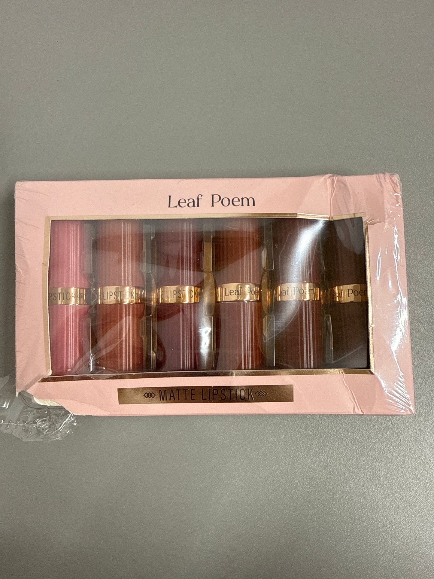 Leaf Poem - 6 Pack Matte Lipstick