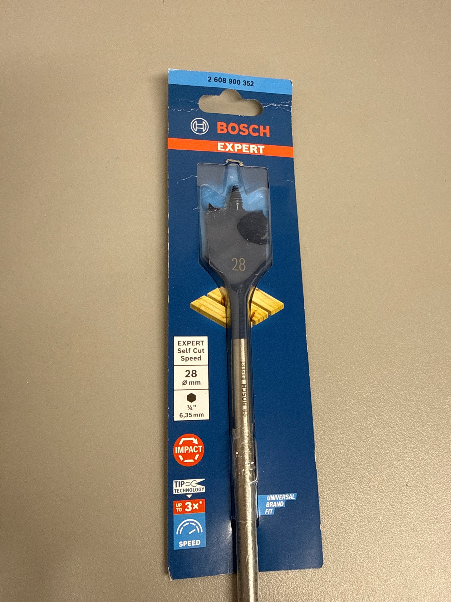 Bosch - Expert Self Cut Speed Wood Drill Bit 28mm