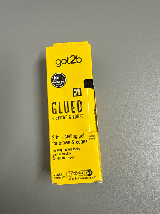 got2b Glued 4 brows & Edges Clear gel 2 in 1