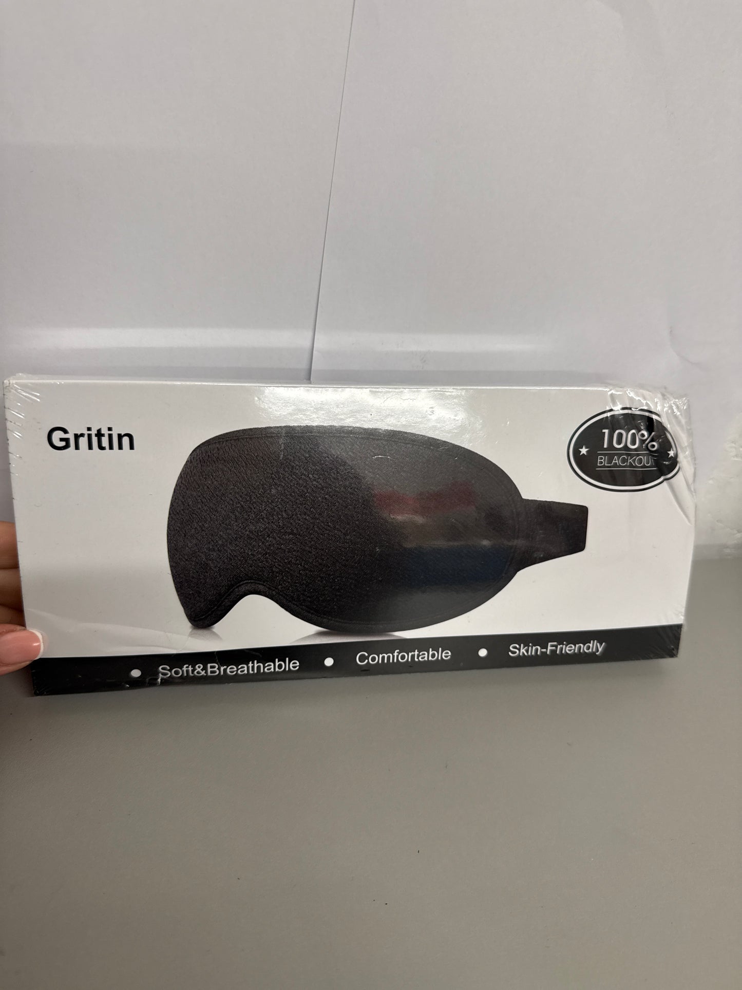 Gritin 100% Blackout Sleep Mask
