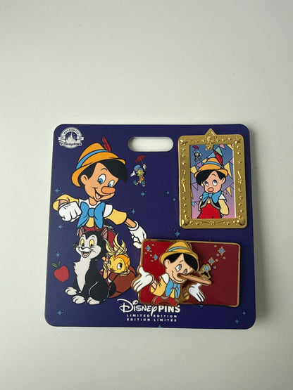 Disney Store - Pinocchio Limited Edition Pin Set