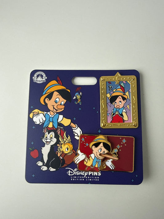 Disney Store - Pinocchio Limited Edition Pin Set