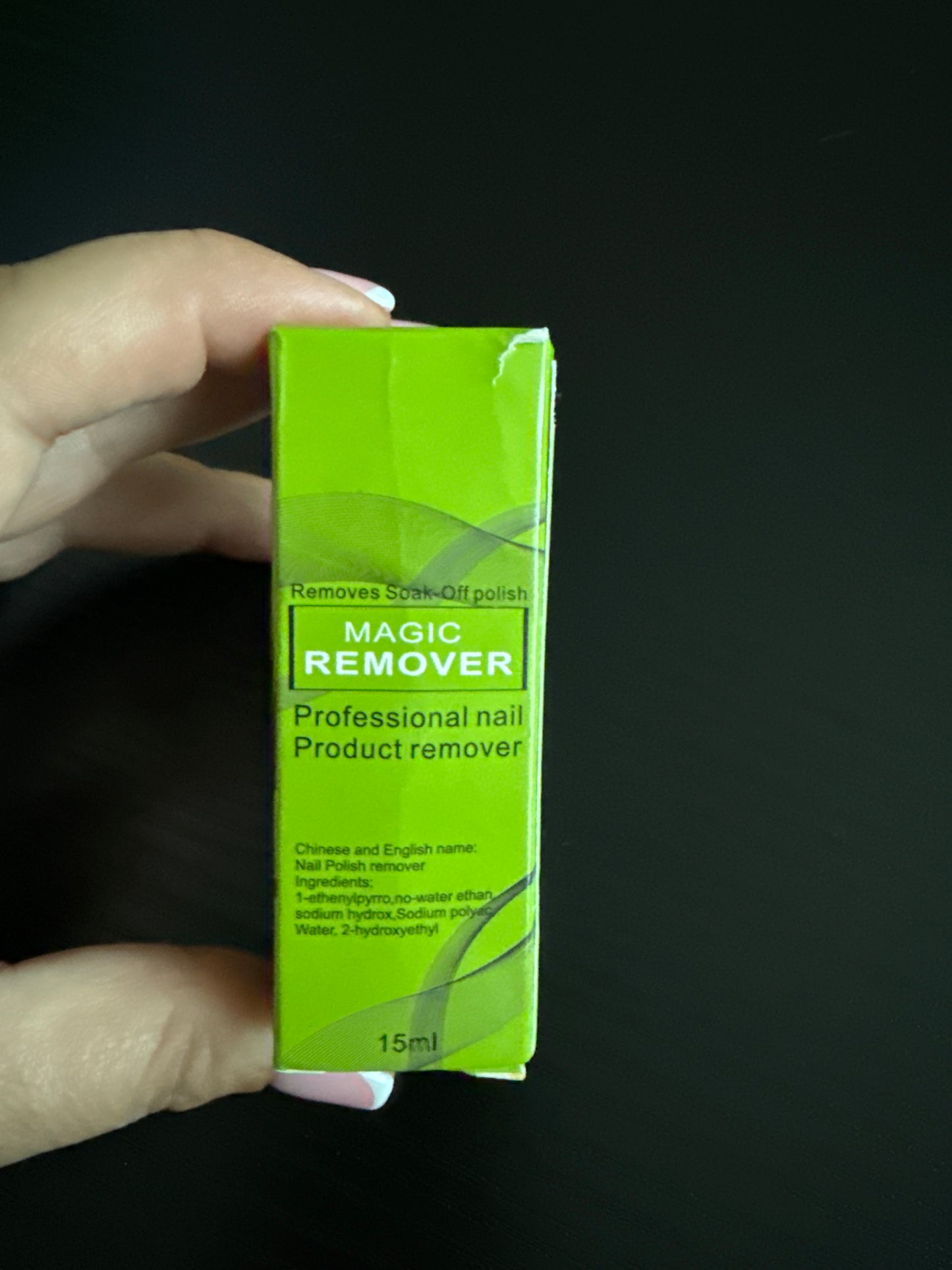15ml Gel Nail Polish Remover Magic Gel Polish Remover
