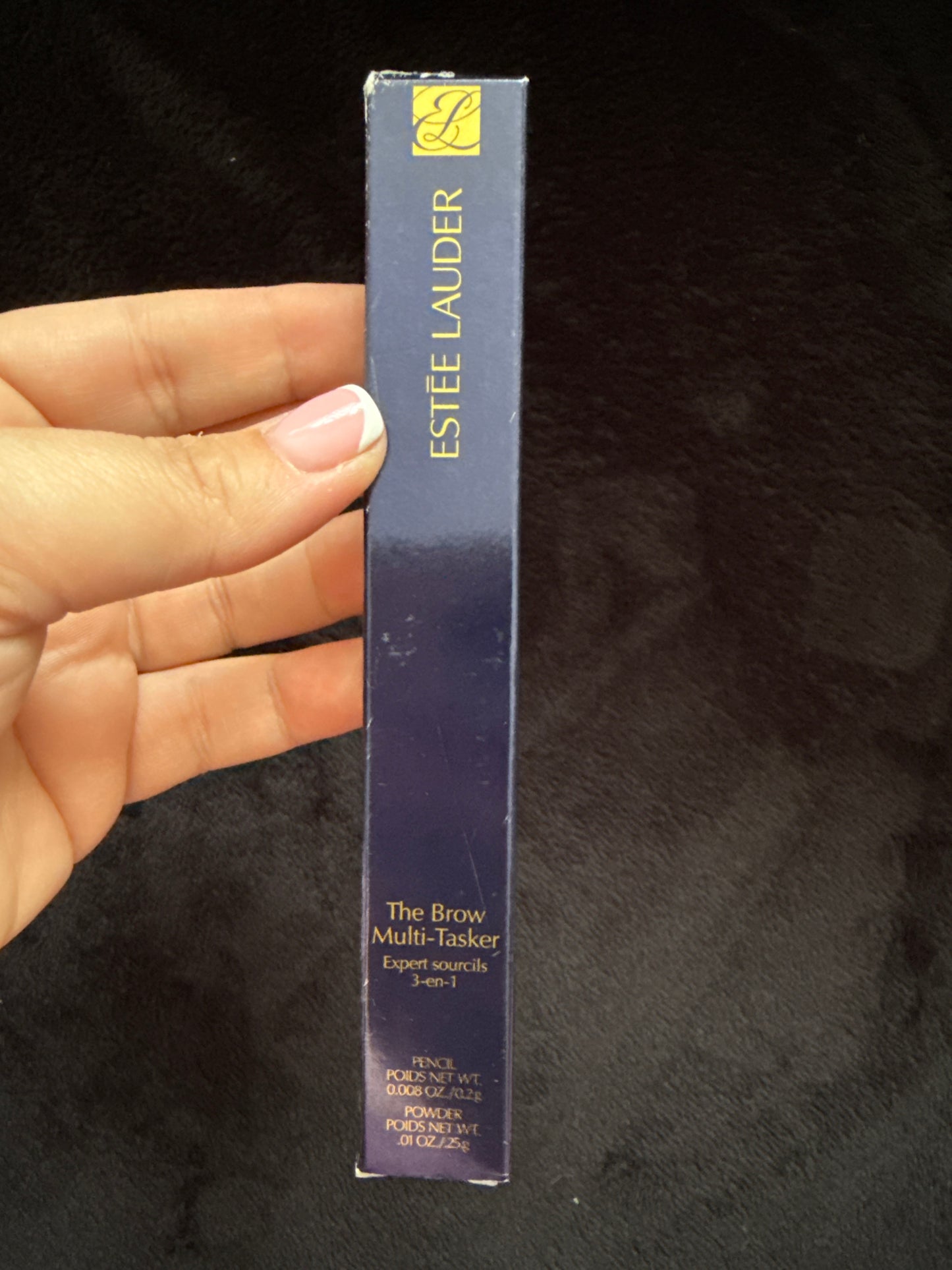 Estée Lauder The Brow Multi-Tasker 3-in-1 Tool | Eyebrow Pencil, Powder and Brush - Shade: 01 Blonde