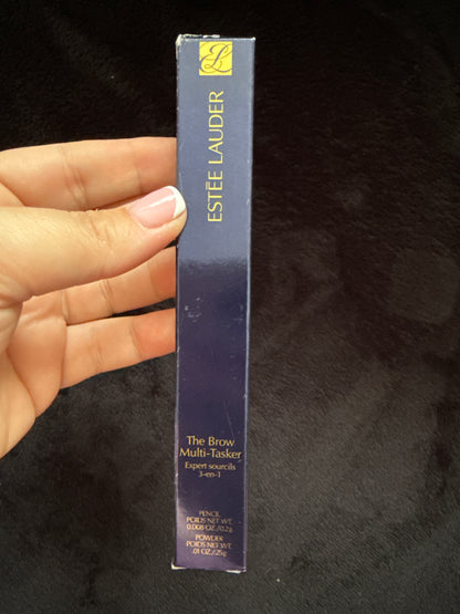 Estée Lauder The Brow Multi-Tasker 3-in-1 Tool | Eyebrow Pencil, Powder and Brush - Shade: 01 Blonde