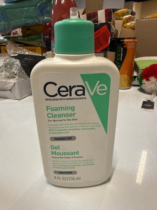 Cerave Foaming Cleanser 236ml *damaged lid*