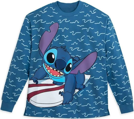 Disney Stitch Celebration Crew Top for Adults Lilo & Stitch Adult Small