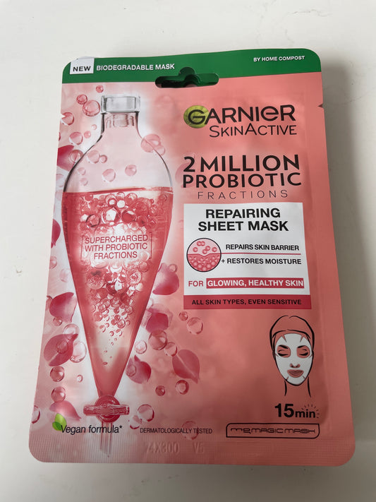 Garnier - 2 Million Probiotic Repairing Sheet Mask All Skin Types