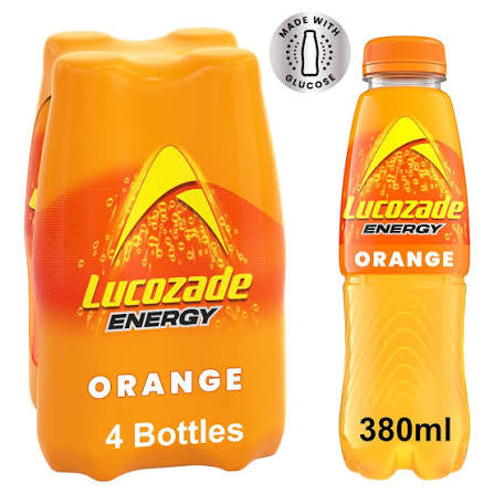 Lucozade Orange 4pk