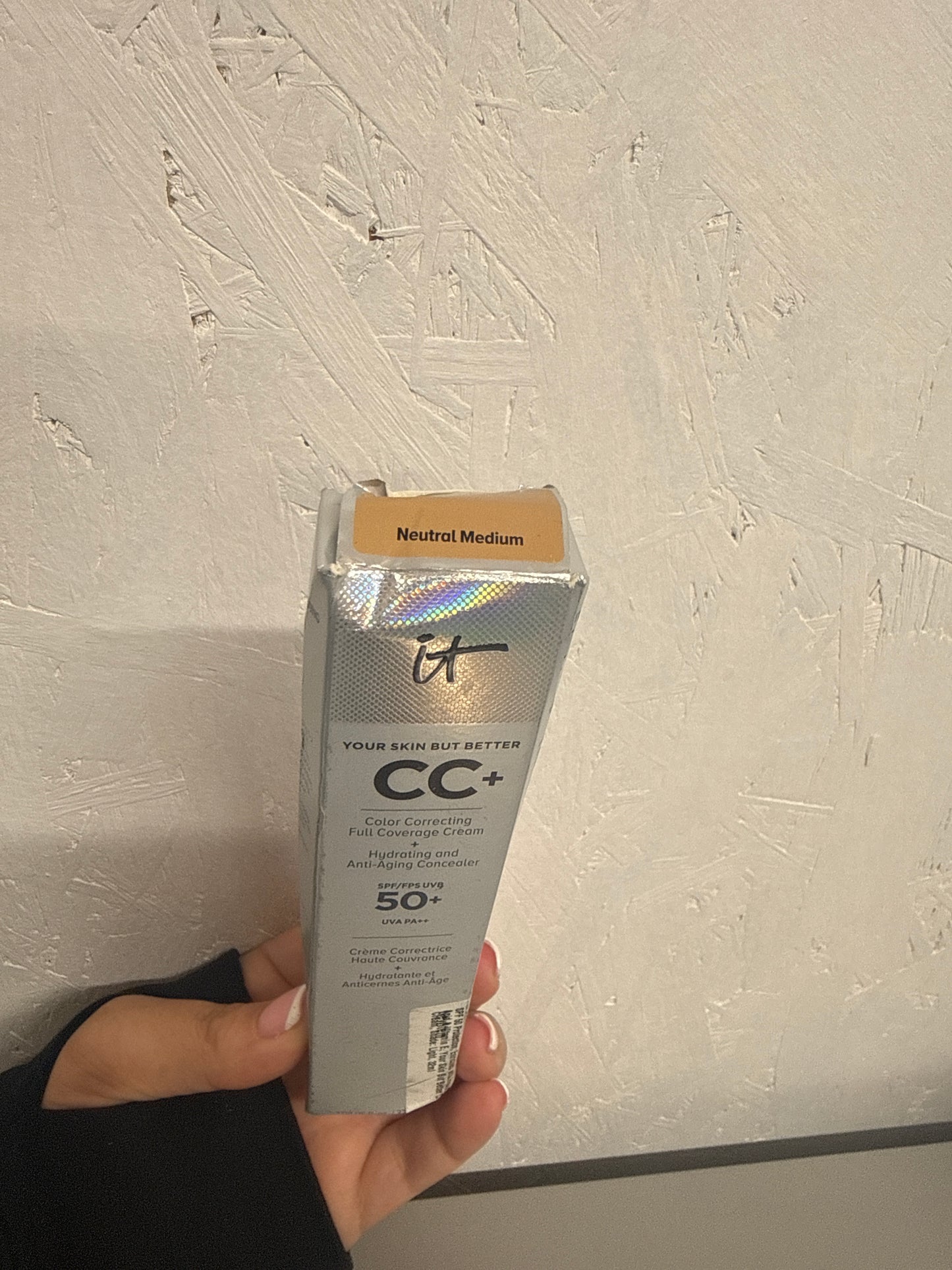 iT Cosmetics CC+ Cream SPF 50+ Full-Coverage CC Cream - Shade: Neutral Medium