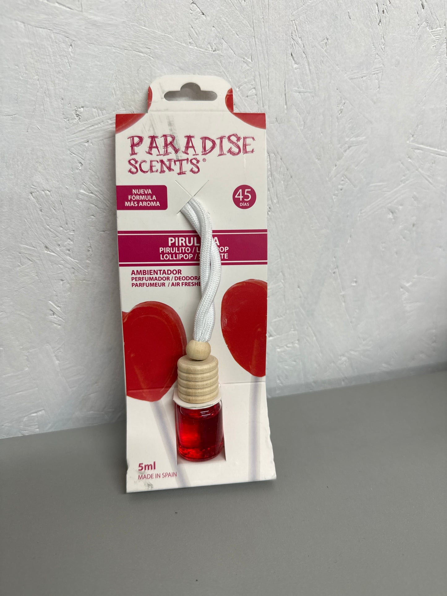 Paradise Scents Car freshener Bottle to Hang - Scent: Lollipop