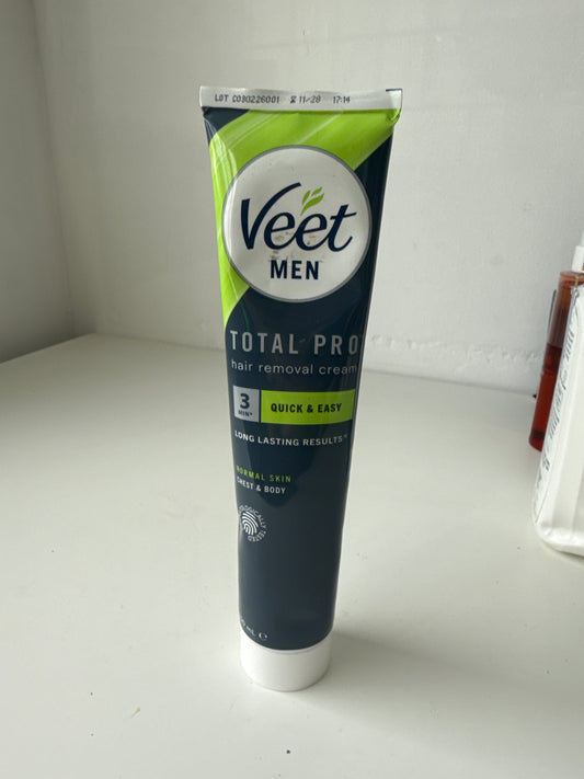 Veet Men - Total pro hair removal cream 200ml