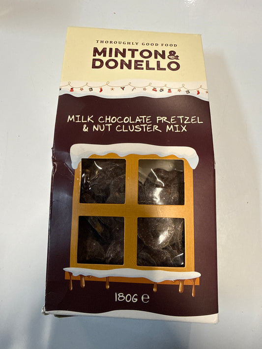 Minton & Donello Milk Chocolate Pretzel & Nut Cluster Mix
