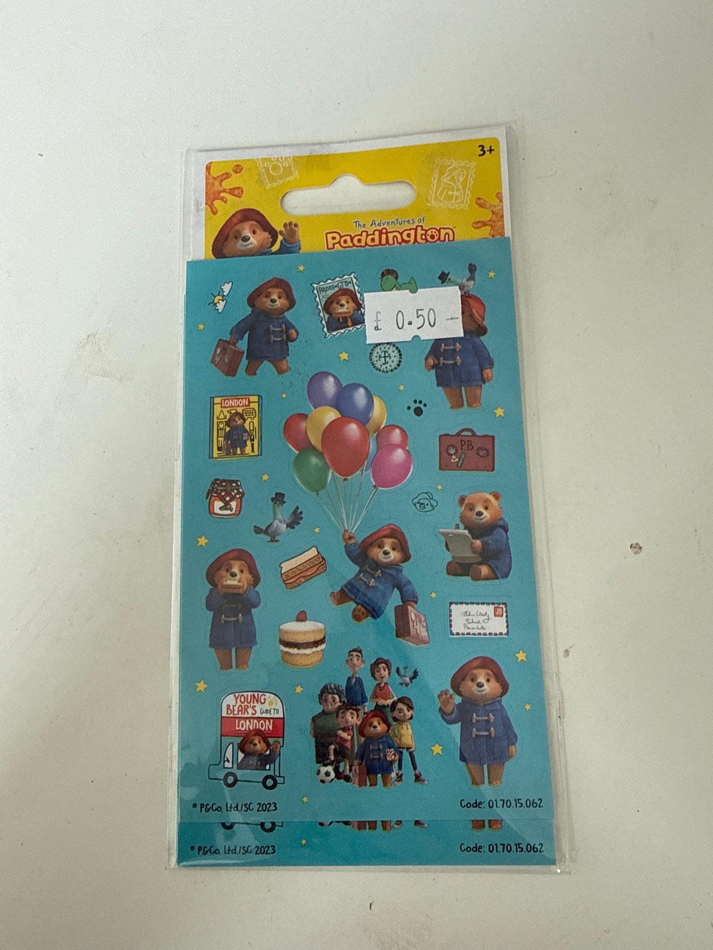 Padding stickers