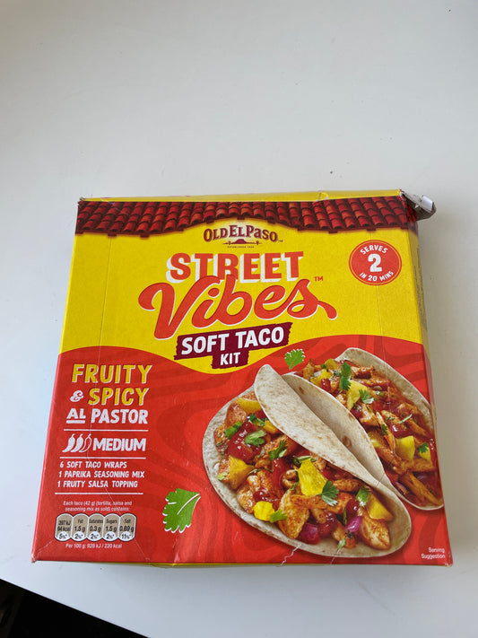 Old El Paso - Street vibes soft taco kit