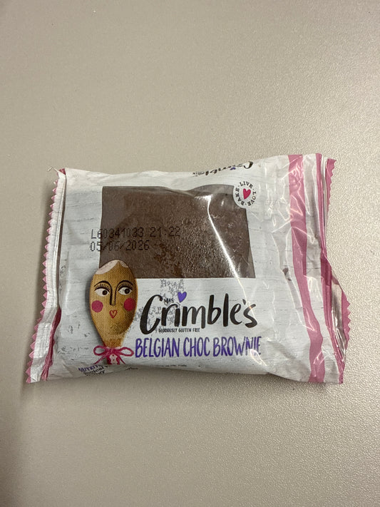 Crimbles Belgian Chocolate Brownie - Gluten Free