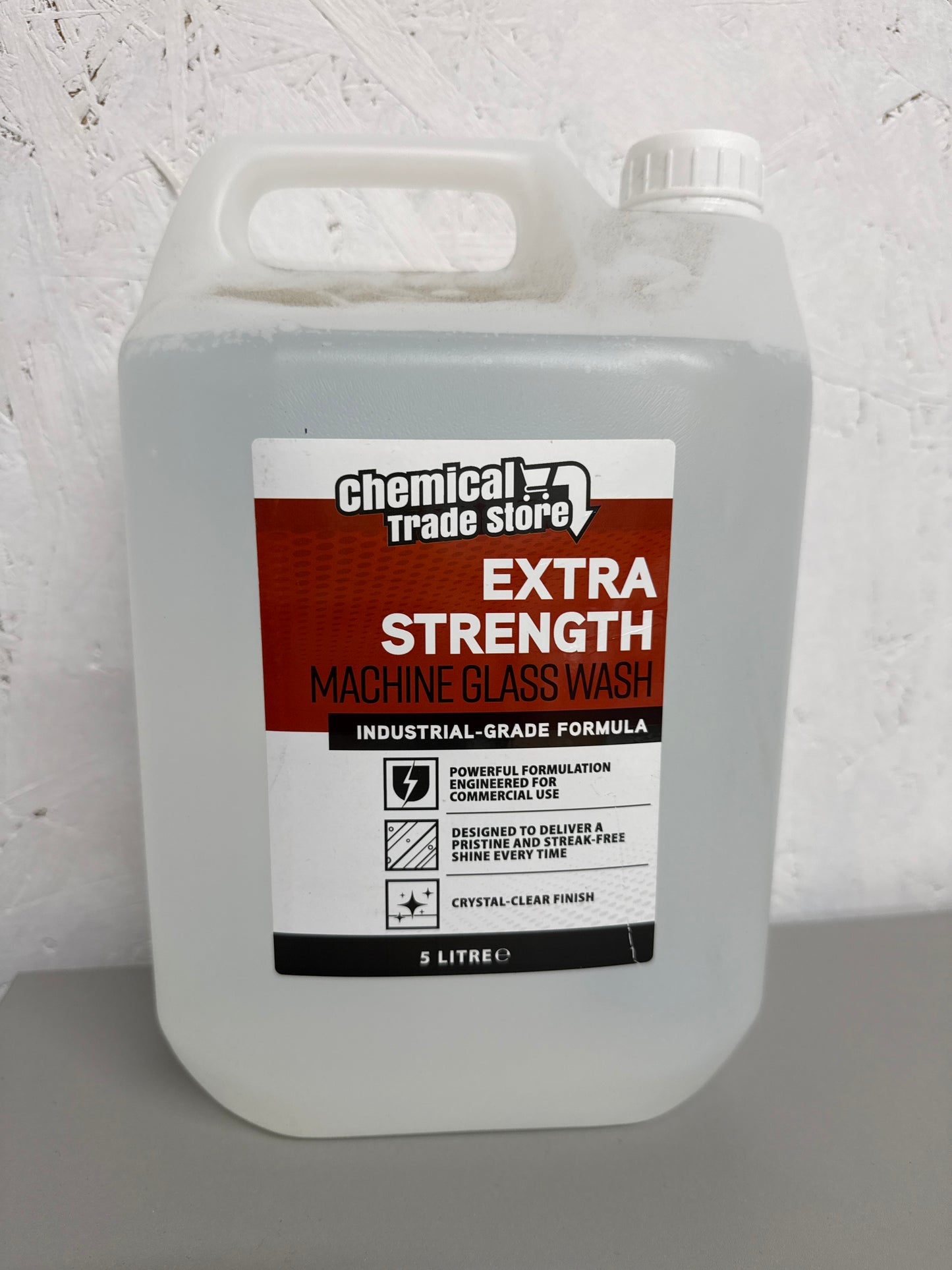 Chemical Trade Store - Extra Strength Machine Glass Wash 5L