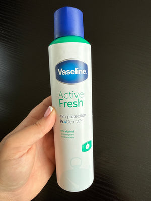 Vaseline Active Fresh Unisex Deodorant - 250ml